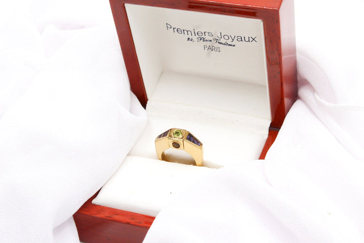 Bague 53 Bague "Premiers Joyaux" or jaune 58 Facettes 250199