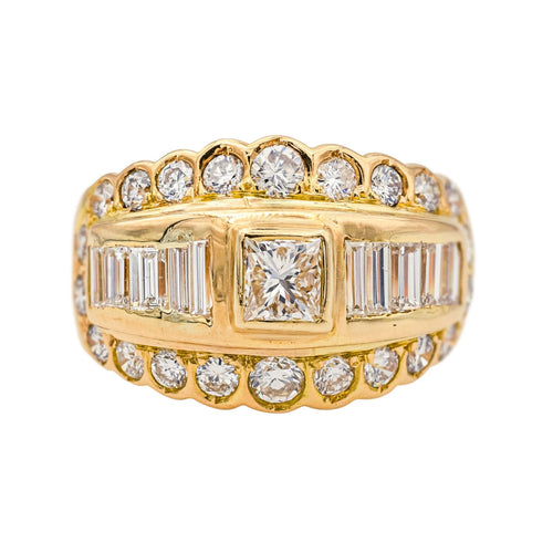 Bague 53 Bague  Or jaune Diamant 58 Facettes 3981322RV