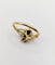 Bague 57.5 Bague vintage toi et moi or jaune 18k saphirs et diamants 58 Facettes A06136