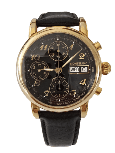 Montre Montblanc - Montre Chronographe Meisterstuck avec coffret 58 Facettes