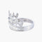 Bague 53 Bague Couronne Diamants 58 Facettes AB594