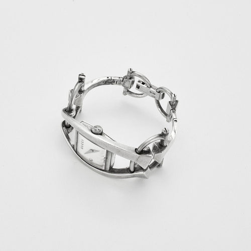 Montre GUCCI – Montre Horsebit en argent 58 Facettes 23/317