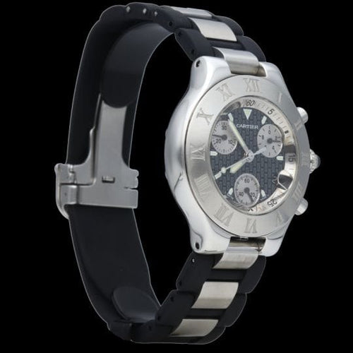 Montre Cartier Montre Must 21 Chronoscaph 58 Facettes MT40357