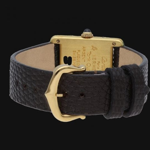 Montre Cartier Montre Tank Vermeil 58 Facettes MT41169