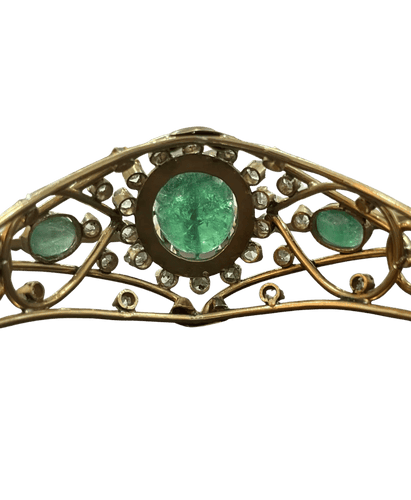 Pulsera Pulsera Zina Oro amarillo 18K Esmeralda Diamante 58 Facettes BO220349/ZINA