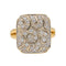 Bague 53 Bague Or jaune, Or blanc Diamant 58 Facettes 3779407CN