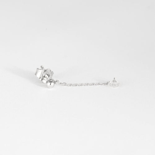 Boucles d'oreilles PENDANTS D'OREILLES OR BLANC DIAMANTS 2X0,20ct 58 Facettes M8927