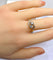 Bague 54 Bague toi et moi en or 18 carats en diamants, vers 1900 58 Facettes AB553