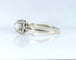 Bague 50.5 Bague solitaire en or 18 carats et platine sertie d’un diamant 0,50 carat environ 58 Facettes AB536