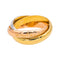 Bague 51 Cartier Bague Trinity Or rose, Or jaune, Or blanc 58 Facettes 4952740RV