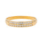 Bague 52 Bague Demi alliance Or jaune Diamant 58 Facettes 4098640RV