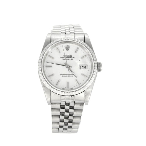 Montre ROLEX – Datejust Oyster Perpetual, montre en acier 58 Facettes 240464