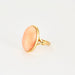 Bague 53 Bague corail peau d'ange 58 Facettes