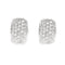 Boucles d'oreilles Boucles d'oreilles or blanc et diamants 58 Facettes GU192