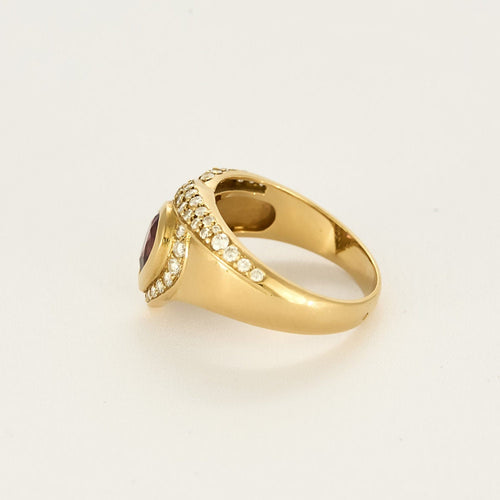 Anillo de oro amarillo de 18k 