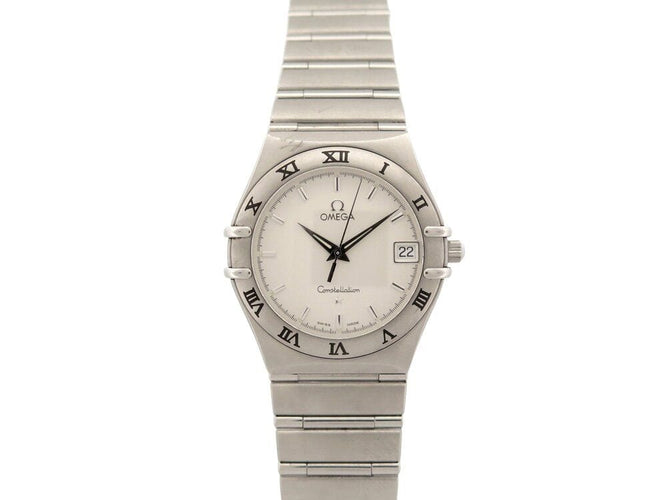 Montre montre OMEGA constellation 15123000 33mm acier quartz fullset lady 58 Facettes 266979