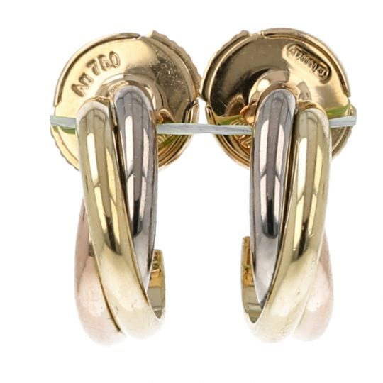 Boucles d'oreilles Cartier Boucles D'Oreilles Cartier 'Trinity' 58 Facettes 4266