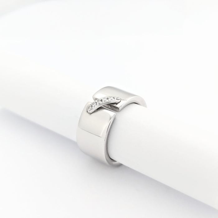 CHAUMET - Lien ring in white gold and diamonds