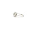 Bague Bague en or blanc avec un diamant central de 0,30 ct et des diamants d'accompagnement 58 Facettes 14492