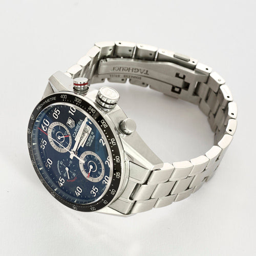 Montre TAG HEUER - Carrera - Montre d'homme en acier 58 Facettes 240684
