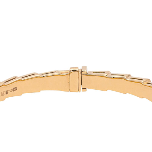 Bracelet Bulgari Bracelet Serpenti Or rose Malachite 58 Facettes 4173763RV