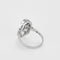 Bague 56 Bague or blanc et diamants 58 Facettes LJ24-161