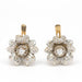 Boucles d'oreilles Boucles d'oreilles fleurs bicolores et diamants 58 Facettes D362768RR