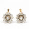 Boucles d'oreilles Boucles d'oreilles fleurs bicolores et diamants 58 Facettes D362768RR
