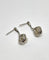 Boucles d'oreilles Boucles d’oreilles or blanc perles et diamants 58 Facettes