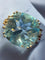 Bague 53 Bague Topaze Bleue 9.08 Ct Diamants 58 Facettes 7815 A