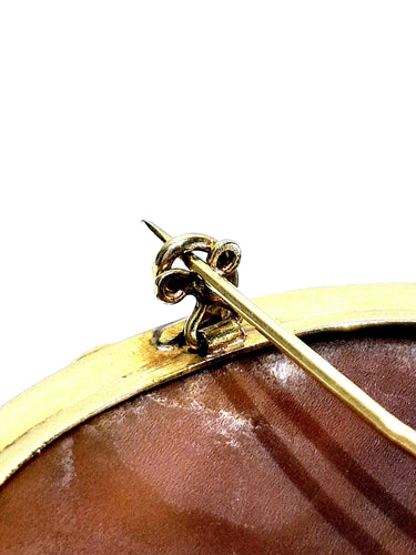 Broche Broche Camée Coquillage Et Perles 58 Facettes 984985