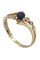 Bague 53 BAGUE MODERNE SAPHIR ET DIAMANTS 58 Facettes 087591