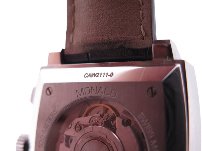 Montre montre TAG HEUER monaco chronograph caw2111-0 acier 39mm automatique 58 Facettes 268035