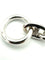Collier HERMES. Collection "Chaine d'ancre", collier argent MM 58 Facettes