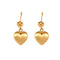 Boucles d'oreilles Paire de boucles d'oreilles coeur or jaune 58 Facettes LP446