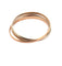 Pulseira Cartier Trinity modelo grande 3 ouros 