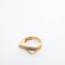 Bague 54 RAINBOW K - Bague or jaune, or blanc et diamants 58 Facettes 85787