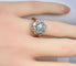 Bague 52 Bague marguerite or blanc, or rose et diamants 58 Facettes AB658