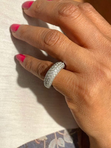 Bague BAGUE CHAUMET "ANNEAU" DIAMANTS 58 Facettes 094611