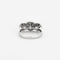 Bague BAGUE DE FIANCAILLES DIAMANTS OR GRIS 18K 58 Facettes