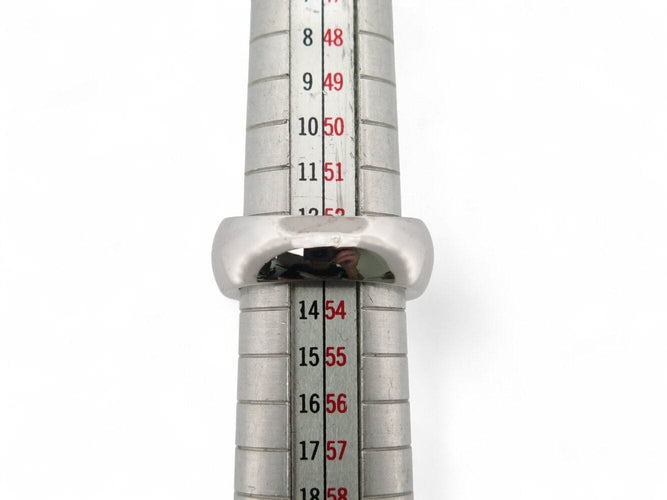 Bague 53 bague CHAUMET liens croises 080044 t53 en or blanc 18k 11gr diamants 58 Facettes 267028