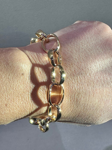 Bracelet BRACELET MAILLE POMELLATO OR ROSE 58 Facettes Réf 1-0002311/5