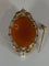 Pendentif Broche/pendentif camée en agate, perles fines 58 Facettes AB40