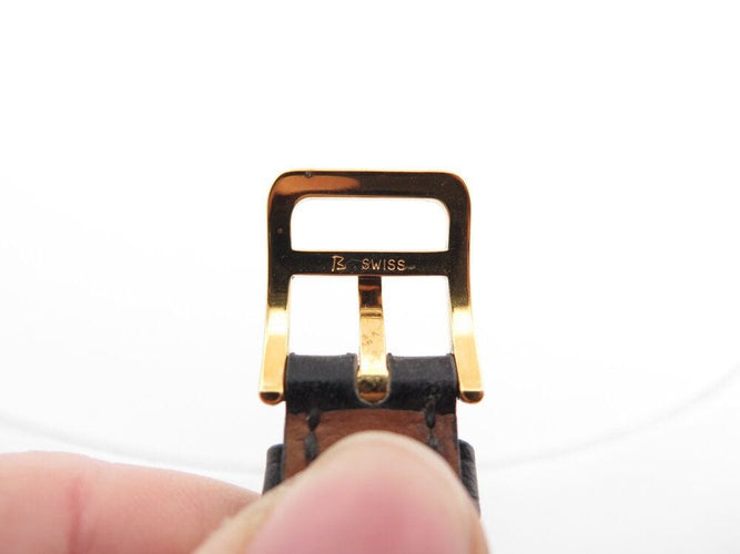 Montre vintage montre HERMES kelly cadenas pm 20 mm quartz plaque or en 58 Facettes 267343