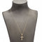 Collier Collier pendentif croix en or et diamants 58 Facettes D363121CG