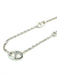 Collier HERMES. Collection "Farandole", sautoir argent 80cm 58 Facettes