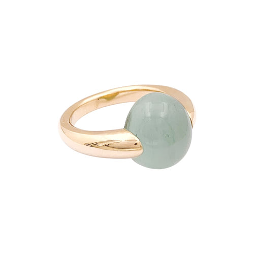 Anello 53 Anello Pomellato, "Luna", oro rosa, acquamarina. 58 Facettes 35296