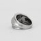 Bague 54 Bague pavage diamant or gris 58 Facettes 1