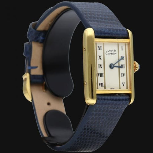 Montre Cartier Montre Tank Vermeil 58 Facettes MT43372