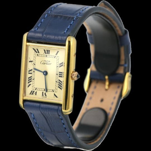 Montre Cartier Montre Tank Vermeil 58 Facettes MT42215